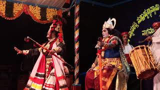 Yakshagana - ಮಾನಿಷಾದ - ಶತ್ರುಘ್ನ ಪ್ರವೇಶ - Manya Santhosh Kumar as Shatrughna