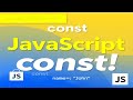 Const in JavaScript: Best Practices and Common Mistakes @programmingwithmosh @ApnaCollegeOfficial