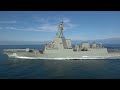 air warfare destroyer nuship hobart sea trials part 2 of 2