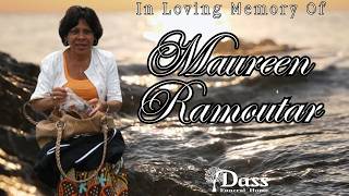 The Funeral Service Of Maureen Ramoutar