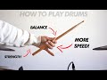 NEW SECRET TO FASTER HANDS - Beginner Drum Lesson #4