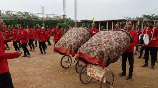 ROBOT .. history of street.tanjung tirto pkl.penampilan karnaval al fusha th 2017