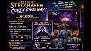 Codex battle participant Giveaway