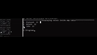 Inserting and Displaying table data with Java and MySql.
