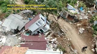 Titik Terparah gempa Cianjur || Drone