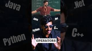 Coding for Beginners | Operators in #coding 🌟 | Python | C++ | Java | #tutorials | #tamil
