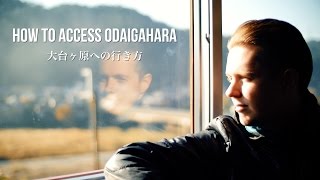 【公式】　大台ヶ原への行き方　～　How to access Odaigahara　～