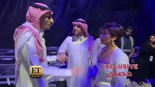 🔴📹كاميرا ET بالعربي في كواليس ليلة "أسير الشوق" مع أصالة وزوجها فائق حسن..