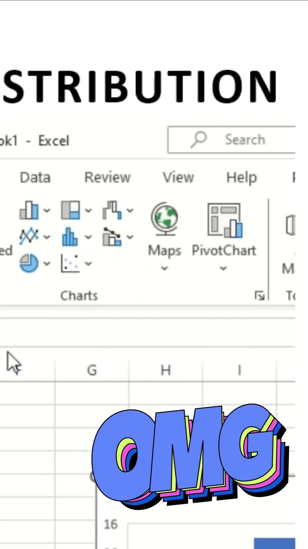 Excel for Statistics: Creating and Analyzing Normal Distribution  #dataanalysis #exceltips #shorts