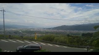 【坂を上がって絶景駅へ】　篠ノ井線　稲荷山→姨捨　車窓動画