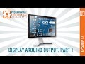 Display Arduino output (e.g. sensor data) on your computer monitor with this simple function: Part 1