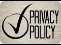 Tutorial Cara Membuat Privacy Policy Pada Blogger