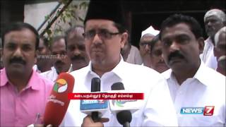 MLA Abubakkar visits Kadayanallur constituency to interact with public | News7 Tamil