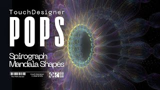 TouchDesigner POPs Tutorial: Create a 3D Spirograph Mandala Shapes Using Noise and Revolve