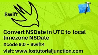 Convert UTC date to local timezone date - swift 4 + ios sdk