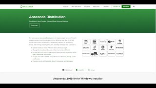 Installing Python 3.7 - Anaconda