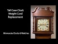 Restringing a Tall Case Clock