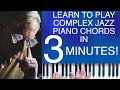 Learn complex Jazz Chords in 3 minutes!