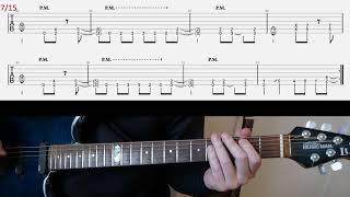 Megadeth  Tornado Of Souls  rhythm guitar lesson