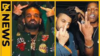 Drake Catches More Shots From A$AP Rocky & The Weeknd On Future & Metro Boomin's