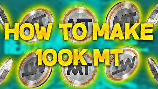 HOW TO MAKE 100K MT IN NBA 2K21 MYTEAM!