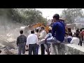 agra illegal shops destroys in the cantonment area