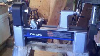 Woodturning My New Delta 46-460 Lathe