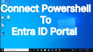 How To Connect Powershell to Entra ID Portal