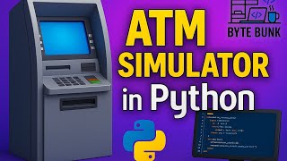 ATM Simulator in Python | Python Project for Beginners | Mini Project with Full Code