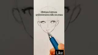 How to draw anime Sketch|| Pencil Sketch|| sketch drawing #shorts #shortfeed #pencilsketch#ytshorts