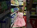 monkey lyly goes to the supermarket with her mother shorts monkey youtubeshorts