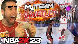 I attempted to beat MyTEAM GAUNTLET on NBA 2K23