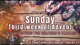 2024 SPLC Children \u0026 Families - Sunday • Third Week of Advent