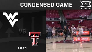 #17 West Virginia vs. Texas Tech Condensed Game | 2024-25 Big 12 Women's Basketball