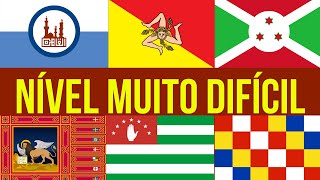 Adivinhe as Bandeiras do Mundo | Nível Muito Difícil!