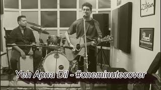 Hai Apna Dil To Awara | Joethedjembeman ft. Vikram Pai #OneMinuteCover