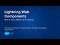 Lightning Web Components: Wire an Apex Method to a Property