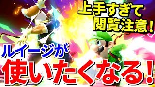 【スマブラSP】この動画を見るとルイージが絶対に使いたくなります。