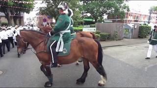 Schützenfest in Kapellen-Erft 2019 Aufmarsch zur Montagsparade