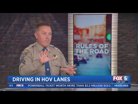How does the HOV lane work in Washington state?
