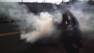 Hawaii moped burnout stretched sym