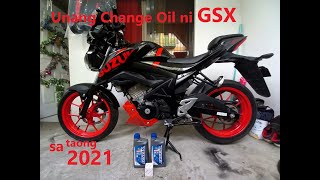 GSX-S150 | HOW TO CHANGE OIL SUZUKI GSX-S150 EDITION