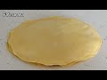 we open 5 foils at once. easy water pastry recipe