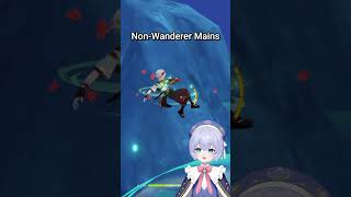 Wanderer Mains vs Non-Wanderer Mains | Genshin Impact