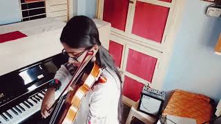 Emo Emo song violin cover - Kanchi Swetha Band Ecstasy