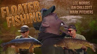 "FLOATER FISHING" - Catching Stunning Carp Off The Surface