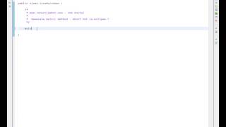 GENERATE MAIN METHOD IN ECLIPSE CTRL SPACE