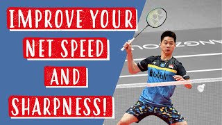 4 Drills to Improve Your Net Play in Doubles - Badminton Training Tutorial!