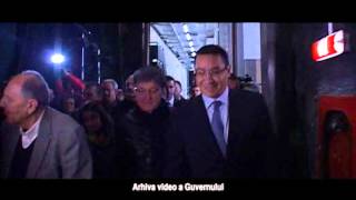 14.11.2013 - Victor Ponta, prezent la lucrările de restaurare a TNB