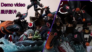 【Demo】Tsume Jiraiya vs Pain statue figure Naruto ナルト 自来也vsペイン フィギュア Tsume Art 自來也 vs 佩恩 火影忍者 雕像